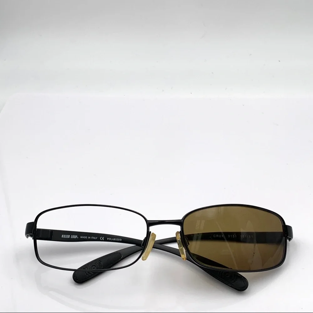 Vintage Killer Loop Black Oval Sunglasses Frames